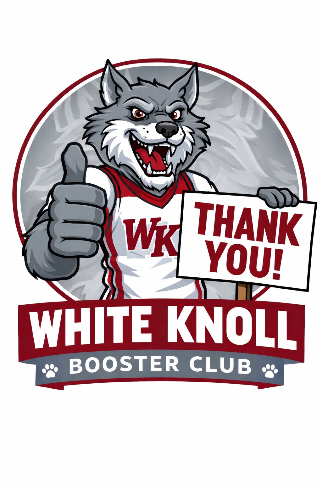 Booster Club Thank You